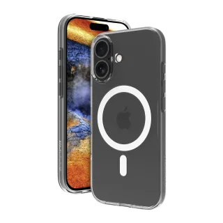 dbramante1928 Greenland Pro - Back cover for mobile phone - MagSafe compatibility - plastic - clear - for Apple iPhone 17