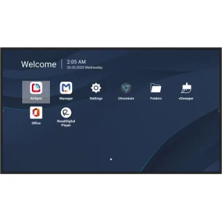 ViewSonic CDE5014-2C - 50" Diagonal Class CDE14-2C Series LED-backlit LCD display - digital signage - with built-in media player / optional slot-in PC capability - 4K UHD (2160p) 3840 x 2160 - direct-lit LED