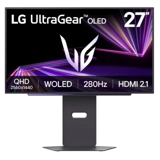 LG UltraGear 27GX700A-B - OLED monitor - gaming - 27" (26.5" viewable) - 2560 x 1440 QHD @ 280 Hz - 1500 cd/m² - 1500000:1 - DisplayHDR 500 - 0.03 ms - 2xHDMI, DisplayPort