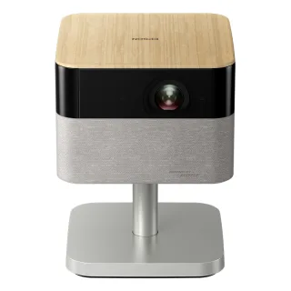 Epson Lifestudio Flex EF-72 - 3LCD projector - 1000 lumens (white) - 1000 lumens (colour) - 16:9 - 802.11a/b/g/n/ac wireless / Bluetooth - oak