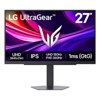 LG UltraGear 27G810A-B - G810A Series - LED monitor - gaming - 27" - 3840 x 2160 4K UHD (2160p) @ 180 Hz - IPS - 400 cd/m² - 1000:1 - DisplayHDR 400 - 1 ms - 2xHDMI, DisplayPort