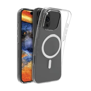 dbramante1928 Greenland Pro - Back cover for mobile phone - MagSafe compatibility - plastic - clear - for Apple iPhone 16 Pro Max