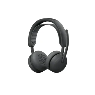 Logitech Zone Wireless 2 ES - Headset - on-ear - Bluetooth - wireless, wired - active noise cancelling - USB-C - graphite - Certified for Microsoft Teams