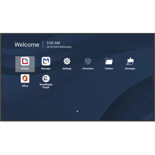 ViewSonic CDE5531-1C - 55" Diagonal Class CDE31 Series LED-backlit LCD display - digital signage - with built-in media player / optional slot-in PC capability - 4K UHD (2160p) 3840 x 2160 - direct-lit LED