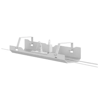 Neomounts - Cable management tray - screw-mounted, universal - under-desk mountable - white