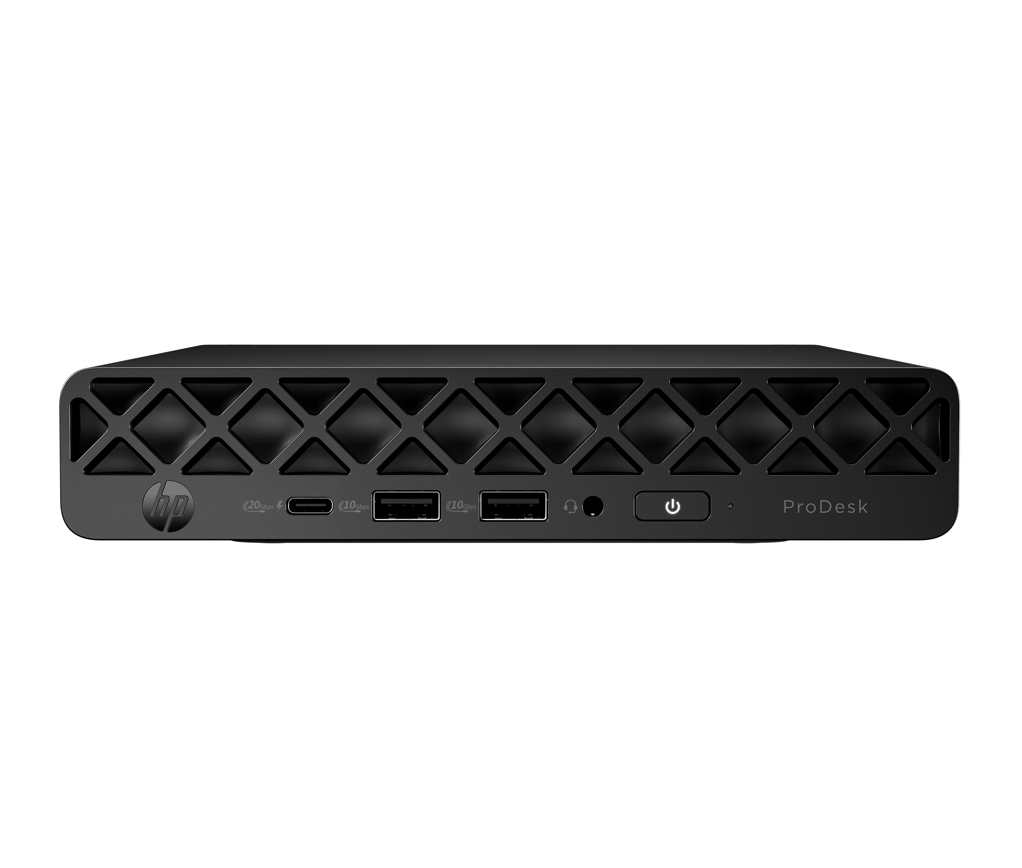 HP ProDesk 4 G1i AI - AI PC - mini Core Ultra 5 235T / up to 5 GHz - RAM 8 GB - SSD 256 GB - NVMe - Intel Graphics - Gigabit Ethernet, IEEE 802.11ax (Wi-Fi 6E), Bluetooth 5.3 - Win 11 Pro - monitor: none - keyboard: UK - jack black - Smart Buy