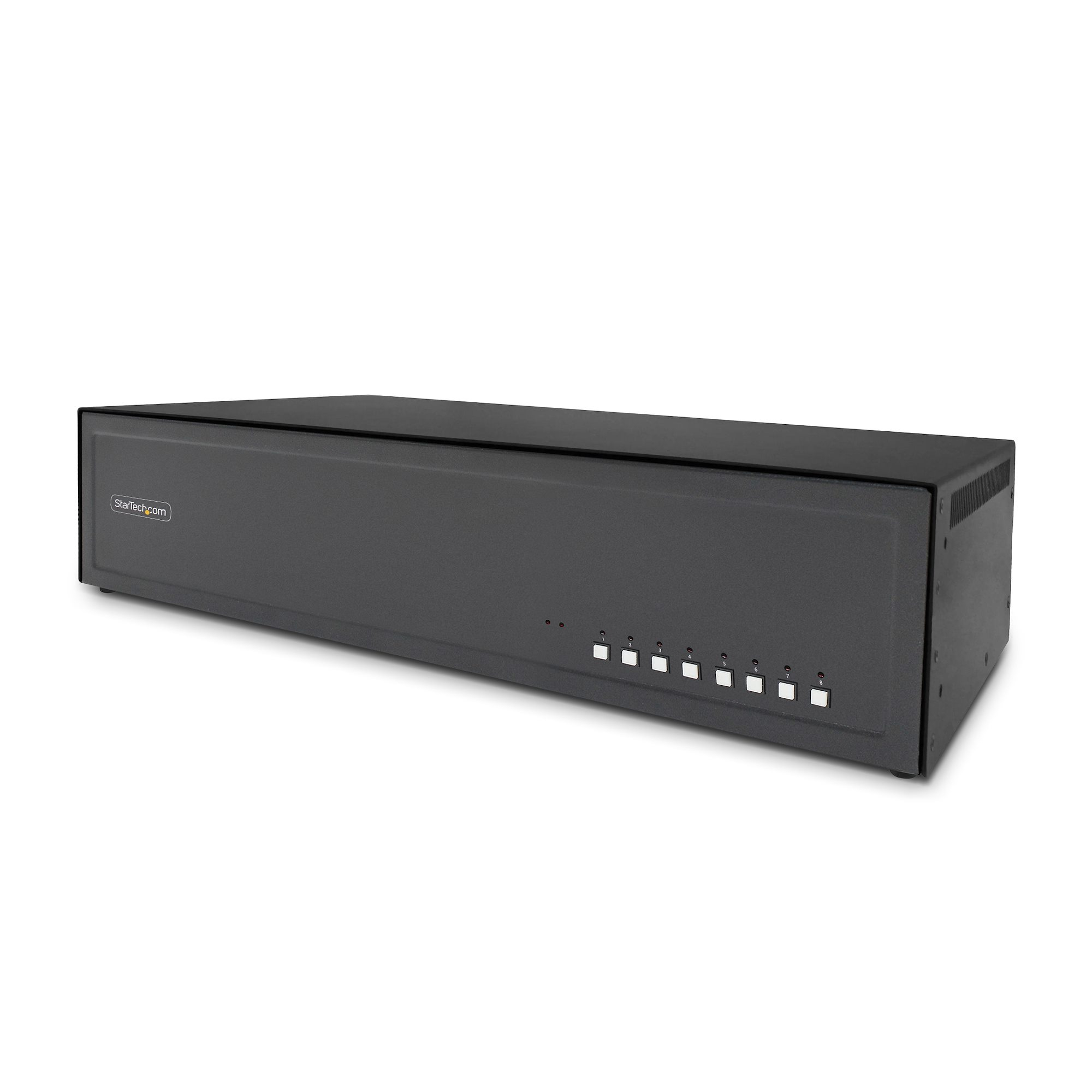 Startech - KVM / audio / USB switch - 8 x KVM / audio / USB - 1 local user - desktop - TAA Compliant