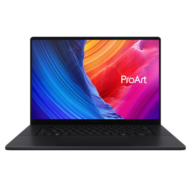 ASUS ProArt P16 H7606WR-SE004W - AMD Ryzen AI 9 - HX 370 / up to 5.1 GHz - Win 11 Home - GeForce RTX 5070 Ti - 32 GB RAM - 2 TB SSD NVMe - 16" OLED touchscreen 3840 x 2400 (4K) @ 120 Hz - Wi-Fi 7, Bluetooth - nano black