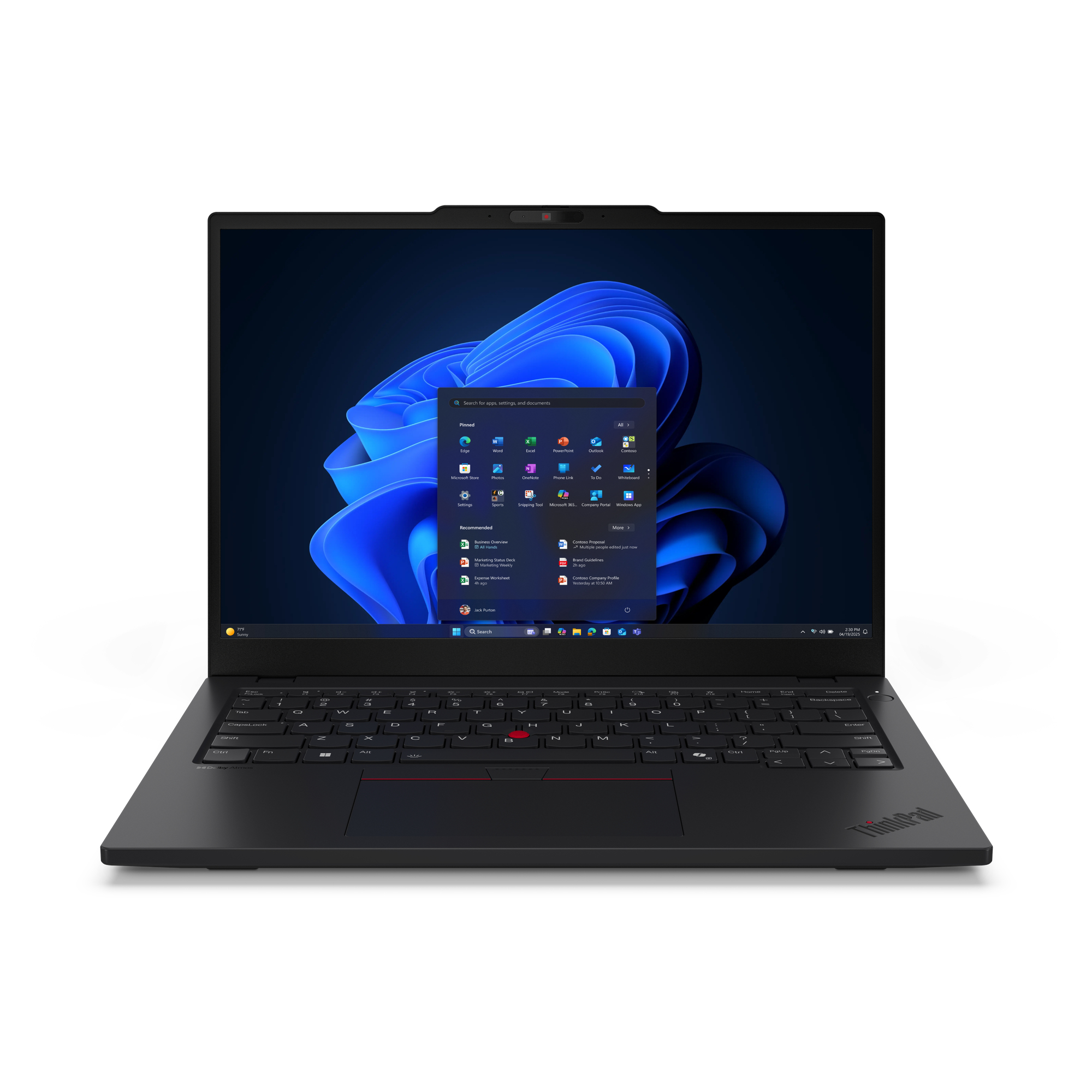 Lenovo ThinkPad L13 Gen 6 21R5 - AI PC - 180-degree hinge design - Intel Core Ultra 5 - 225U / up to 4.8 GHz - Win 11 Pro - Intel Graphics - 16 GB RAM - 512 GB SSD TCG Opal Encryption 2, NVMe - 13.3" IPS 1920 x 1200 - Wi-Fi 6E, Bluetooth - black - kbd: UK