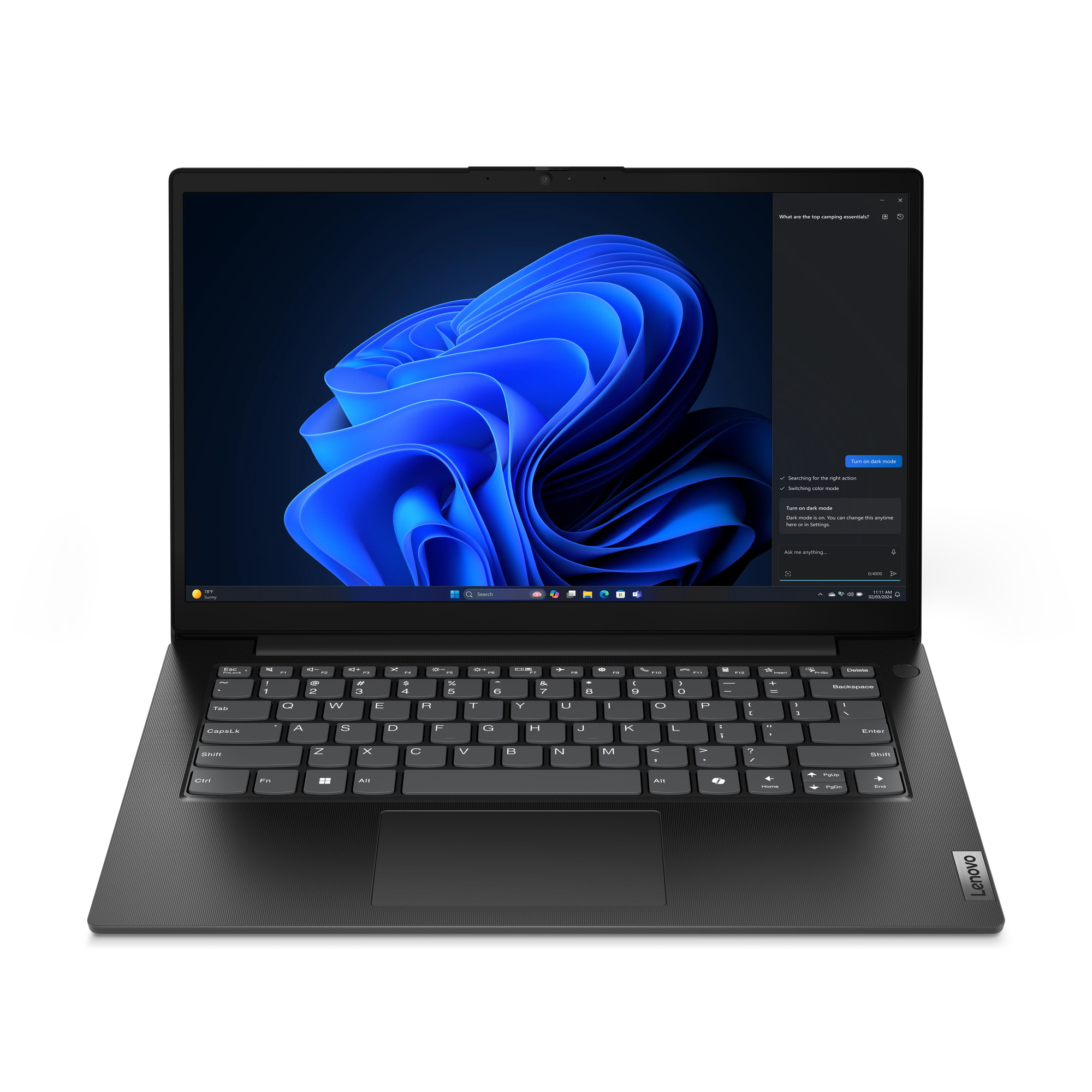 Lenovo V14 G5 IRL 83GU - Intel Core 5 - 120U / up to 5 GHz - Win 11 Pro - Intel Graphics - 8 GB RAM - 256 GB SSD NVMe - 14" TN 1920 x 1080 (Full HD) - Wi-Fi 6 - business black - kbd: UK