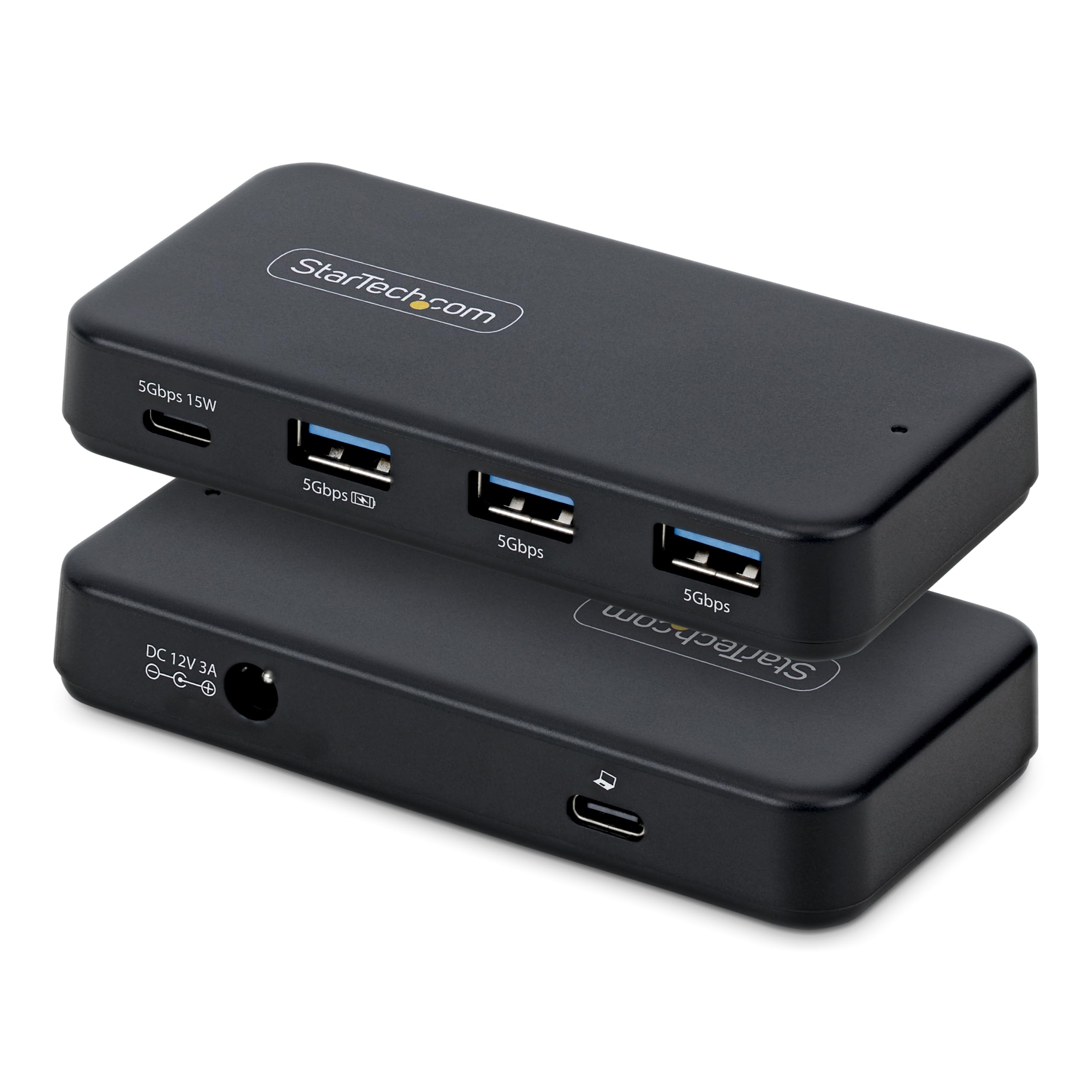 Startech - Hub - 3 x SuperSpeed USB 3.0 + 1 x USB-C (power delivery) - desktop