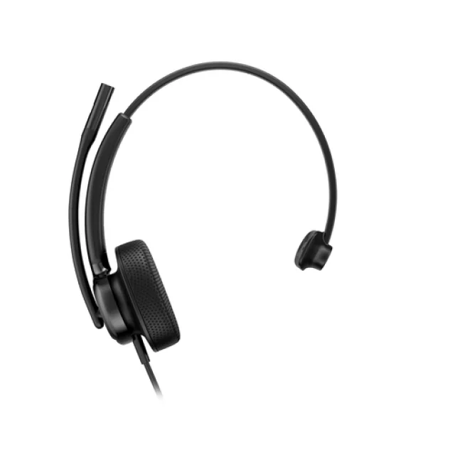 HP Poly Mission 415 - Mission 400 Series - headset - on-ear - wired - active noise cancelling - USB-A, USB-C - black - Zoom Certified, Certified for Microsoft Teams, Google Meet Certified, Works With Chromebook Certified