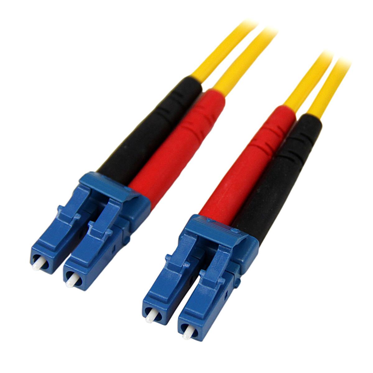 Startech - Network coupler - LC/APC single-mode (F) to LC/APC single-mode (F) - fibre optic - duplex - 9 / 125 micron - OS1/OS2 - passive, without flange, SC footprint - green (pack of 10)
