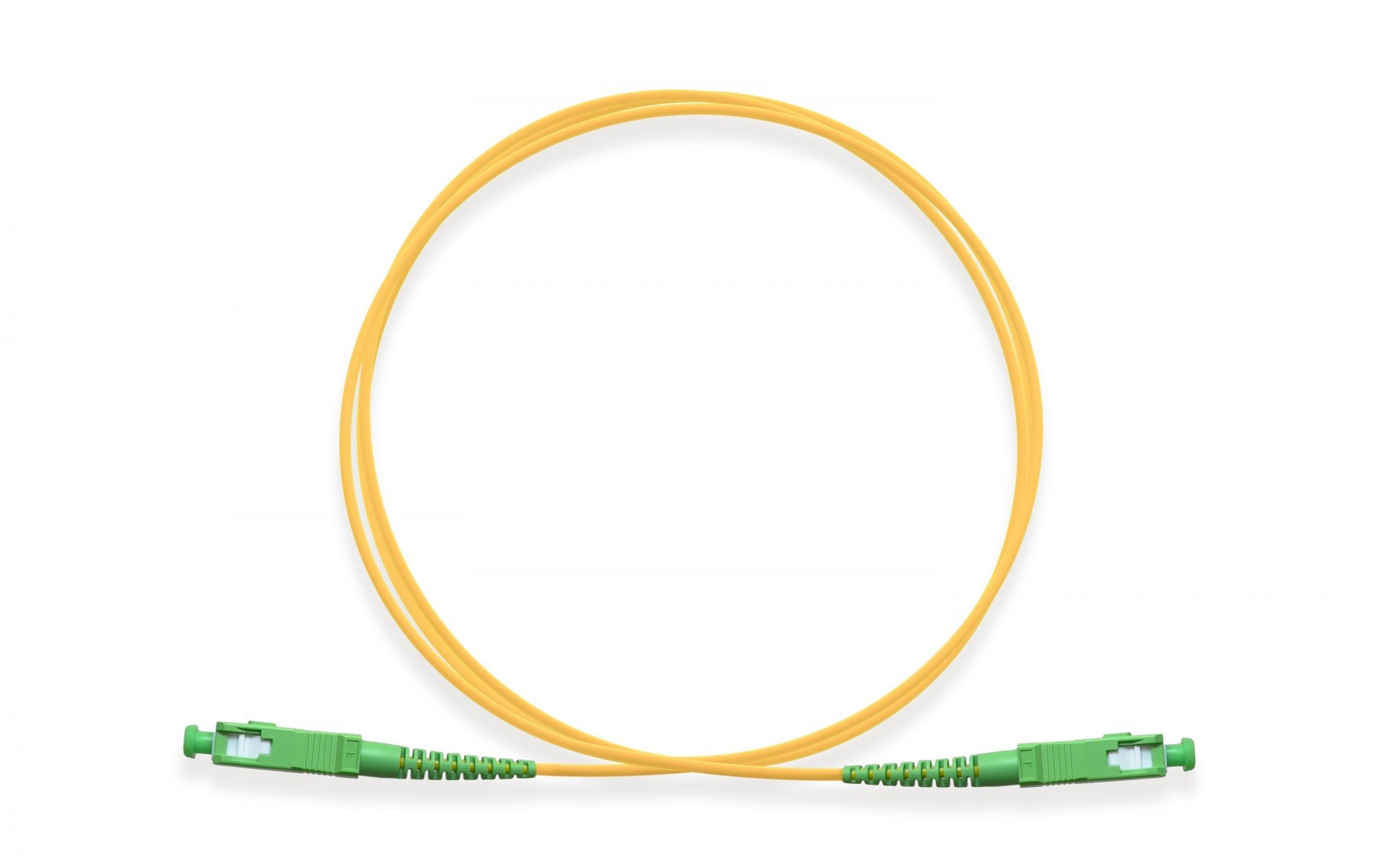 Startech - Network coupler - SC/APC single-mode (F) to SC/APC single-mode (F) - fibre optic - simplex - 9 / 125 micron - OS1/OS2 - passive, flange - green (pack of 10)