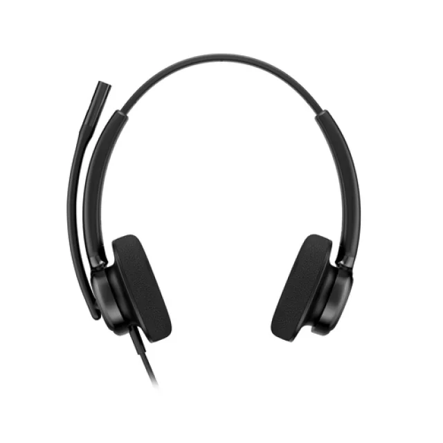 HP Poly Mission 425 - Mission 400 Series - headset - on-ear - wired - USB-C, USB-A - black - Zoom Certified, Certified for Microsoft Teams, Works With Chromebook Certified, Google Meet Certified