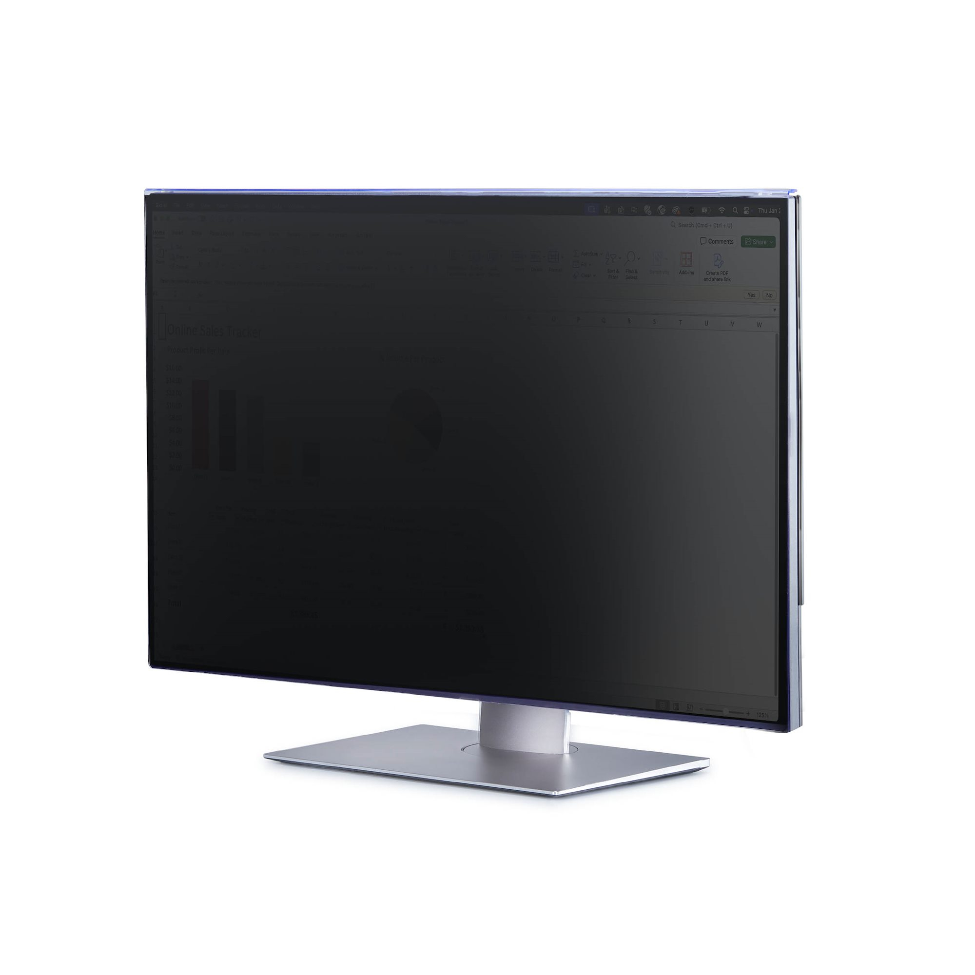 StarTech - Display privacy filter - 2-way - removable - plug-in - 32" - black - TAA Compliant