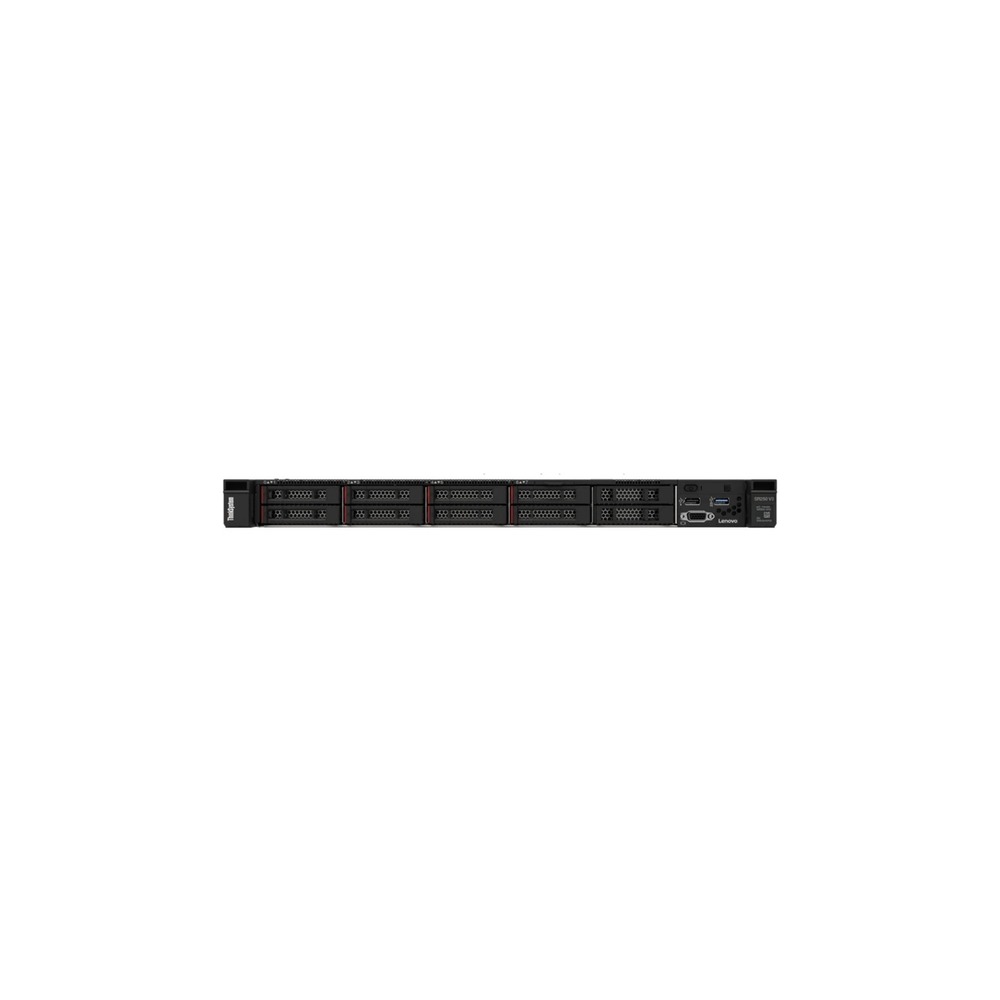 Lenovo ThinkSystem SR250 V3 7DCL - Server - rack-mountable 1U - 1-way - 1 x Xeon 6353P / up to 5.4 GHz - RAM 32 GB - hot-swap 2.5" bay(s) - no HDD - Matrox G200 - Gigabit Ethernet - no OS - monitor: none