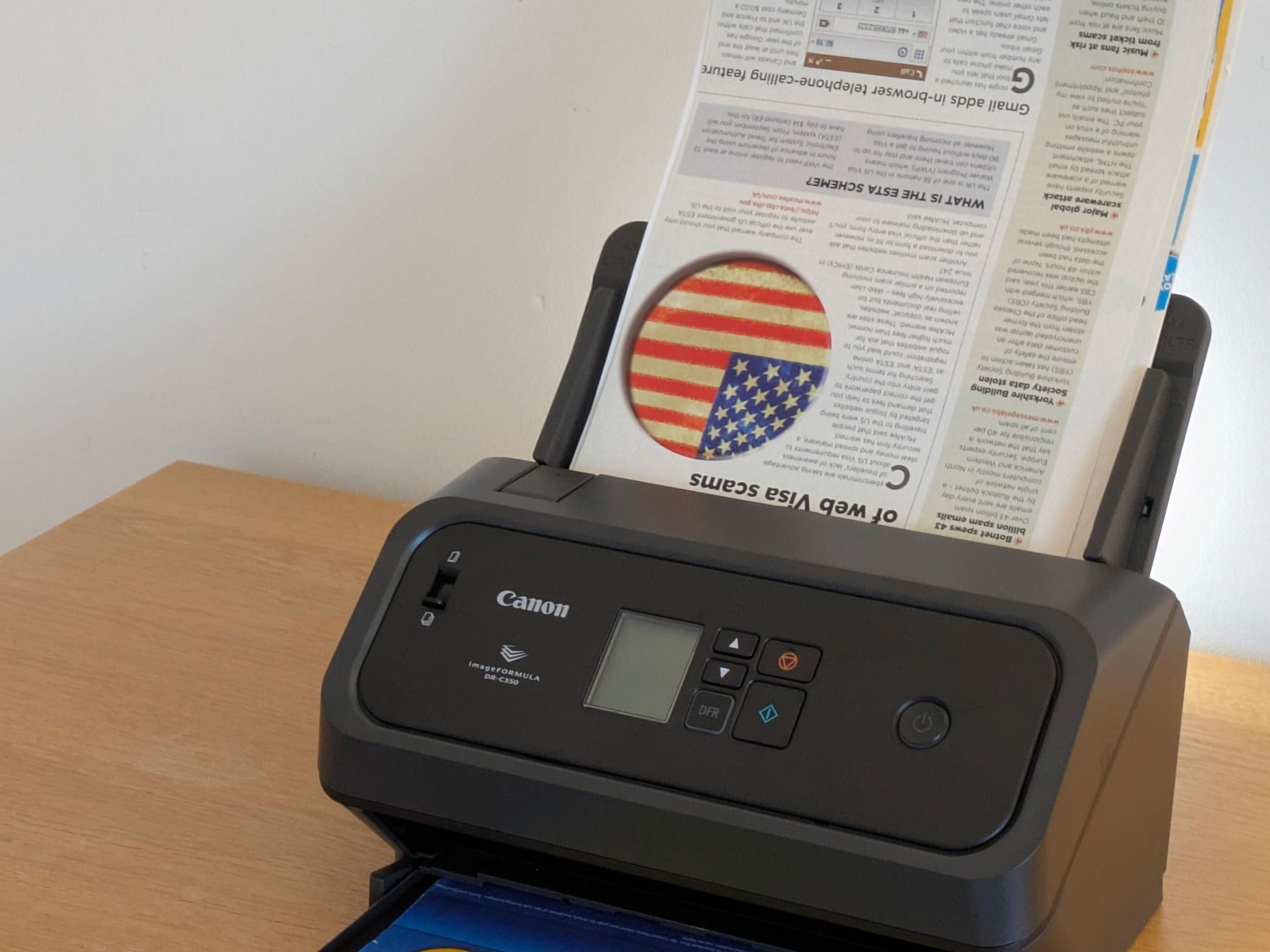 Canon imageFORMULA DR-C350 - document scanner - A4 desktop