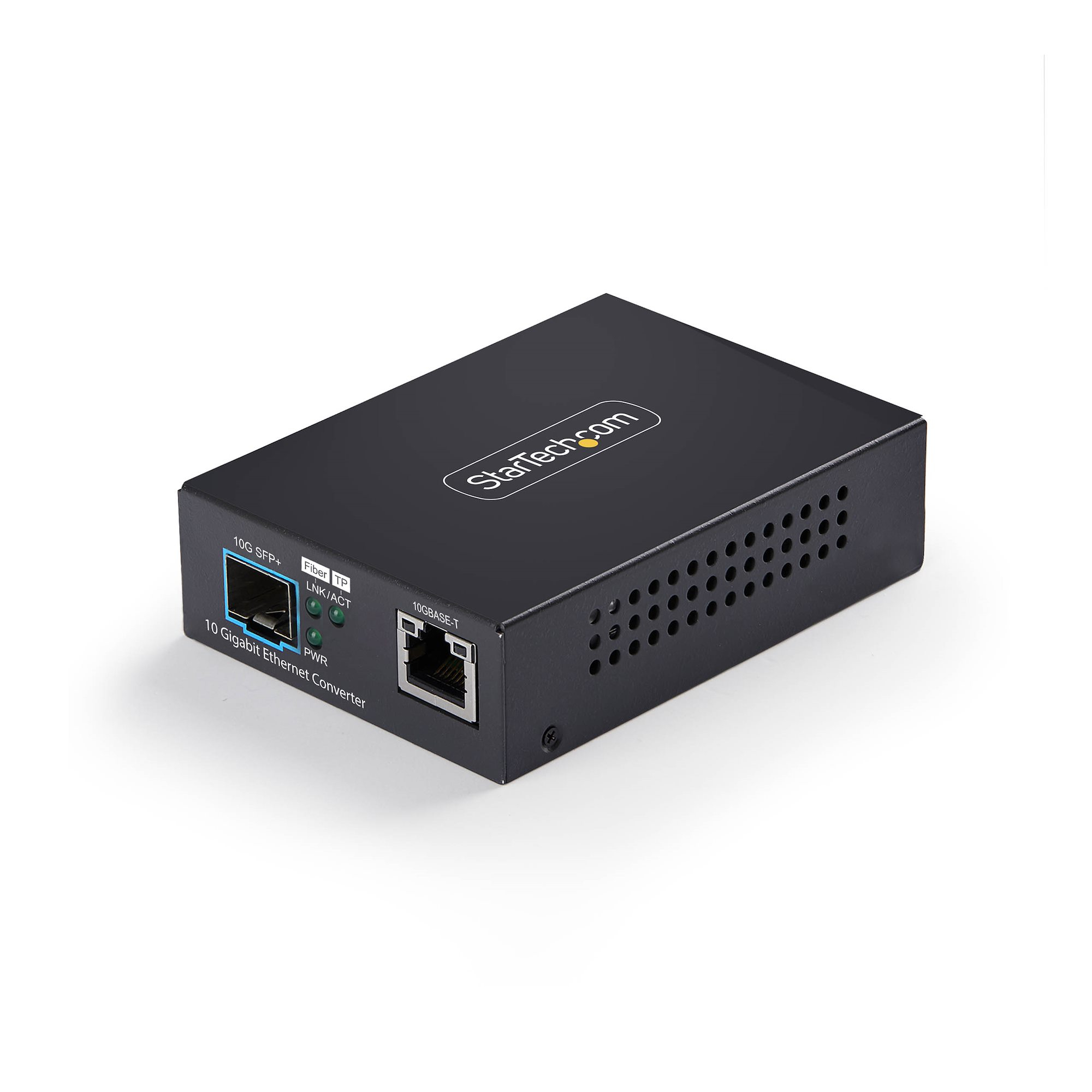 Startech - Fibre media converter - 10GbE - over fibre optic - 10GBase-LR, 10GBase-SR, 10GBase-X, 10GBase-T - SFP+ / RJ-45 - TAA Compliant