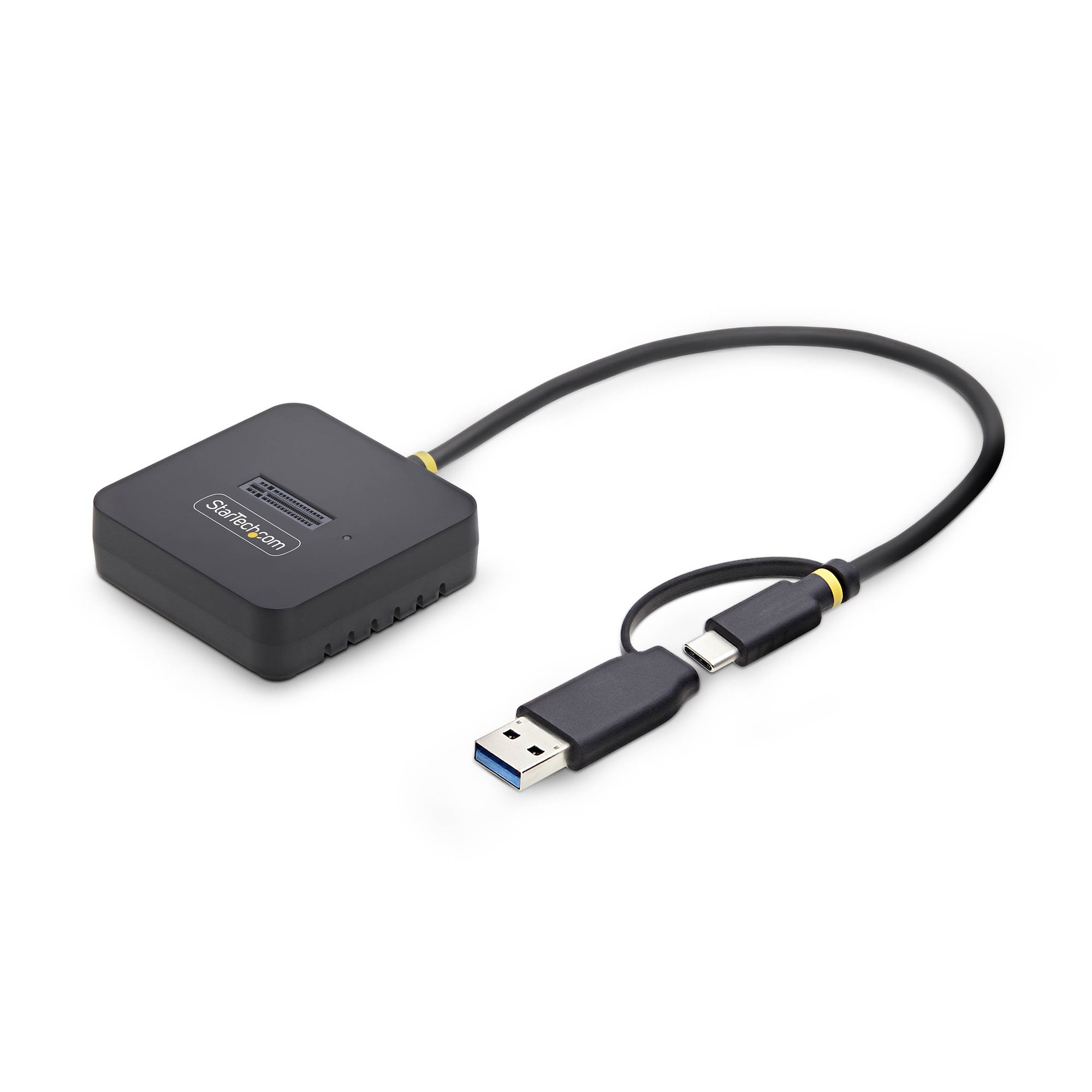 Startech - Interface adapter - M.2 2280, M.2 2242, M.2 2230, M.2 2260 - M.2 NVMe Card - USB 3.2 (Gen 2), USB-C 3.2 (Gen 2) - black - TAA Compliant