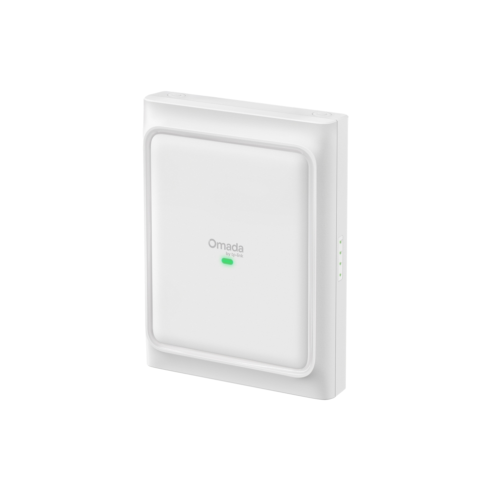 TP-Link Omada EAP725-Outdoor V1 - Radio access point - 1GbE, 2.5GbE, Wi-Fi 7 - Bluetooth, Wi-Fi 7 - 2.4 GHz, 5 GHz - cloud-managed - wall / pole mountable