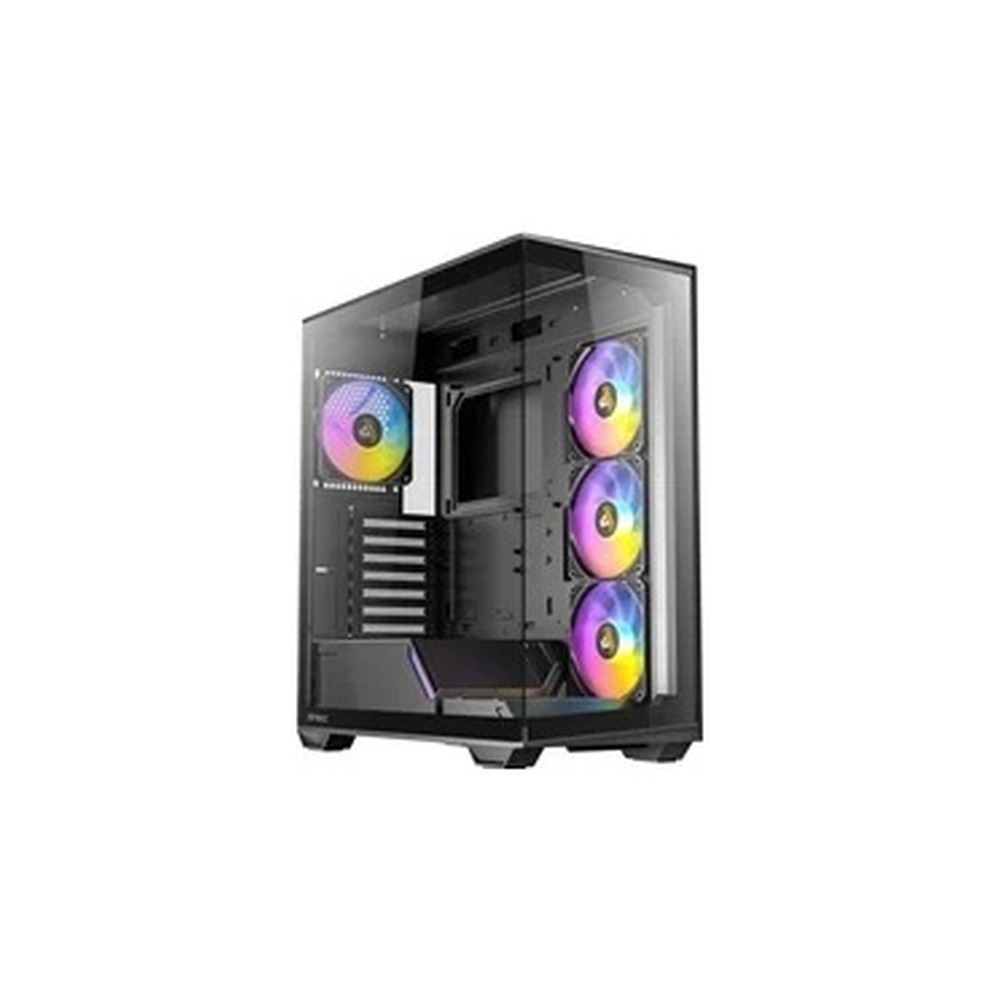 ANTEC Constellation C3 Black ARGB Case, 270' Full-View Tempered Glass, Dual Chamber, Tool-Free Design, 4 x ARGB PWM Fns With Built-In Fan Controller, ATX, Micro-ATX, ITX