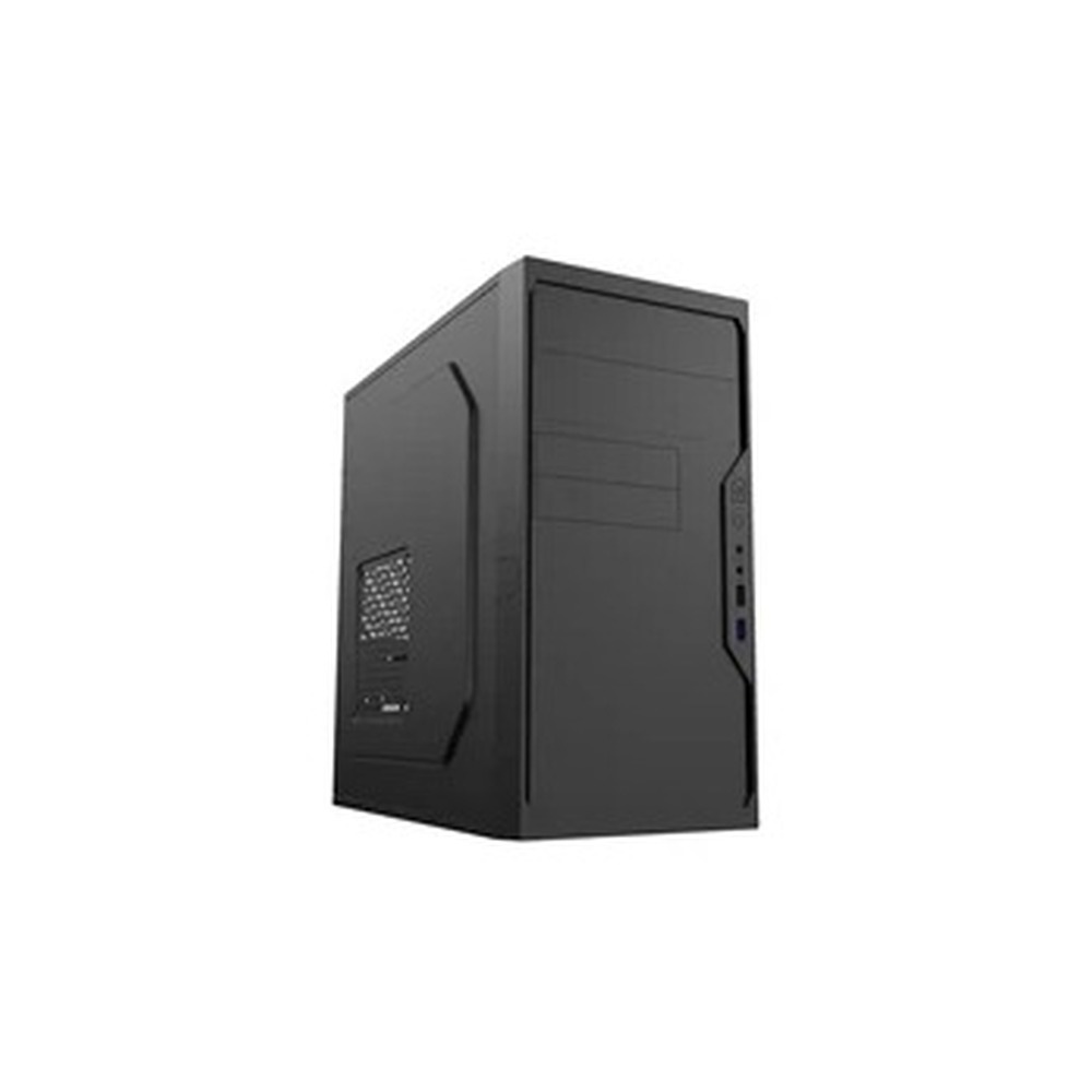 CiT Work Micro-ATX PC Case with USB 3.0, HD Audio, and Efficient Cooling. Compact Steel Design for Home and Office Builds