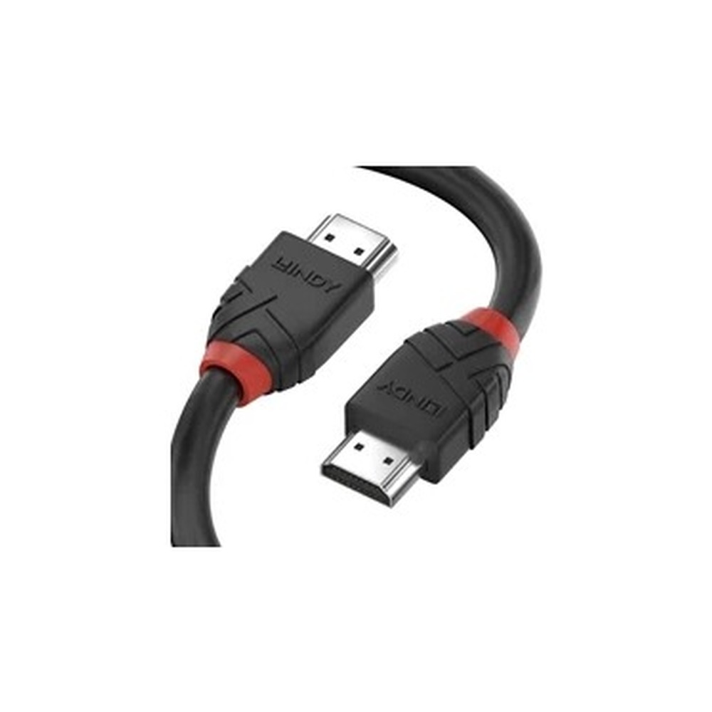 Lindy 36474 5m HDMI (M) 2.0 High Speed Black Line 4096x2160@60Hz Cable with Ethernet - Black