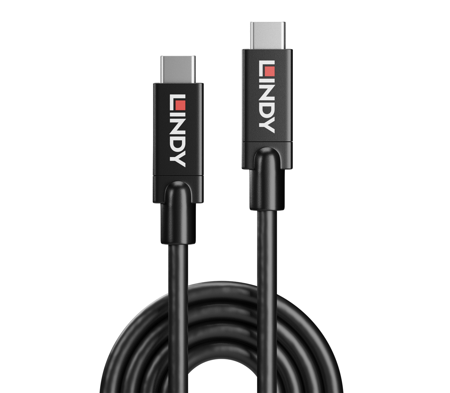 LINDY 43348 USB Type-C 3.2 Gen 2 Type C/C Active Cable, 3 m - Active Cable for Video Signals and Data Transfer up to 10 Gbps, Supports DisplayPort 1.4 High Resolution, UHD up to 8K 7680x4320@60Hz