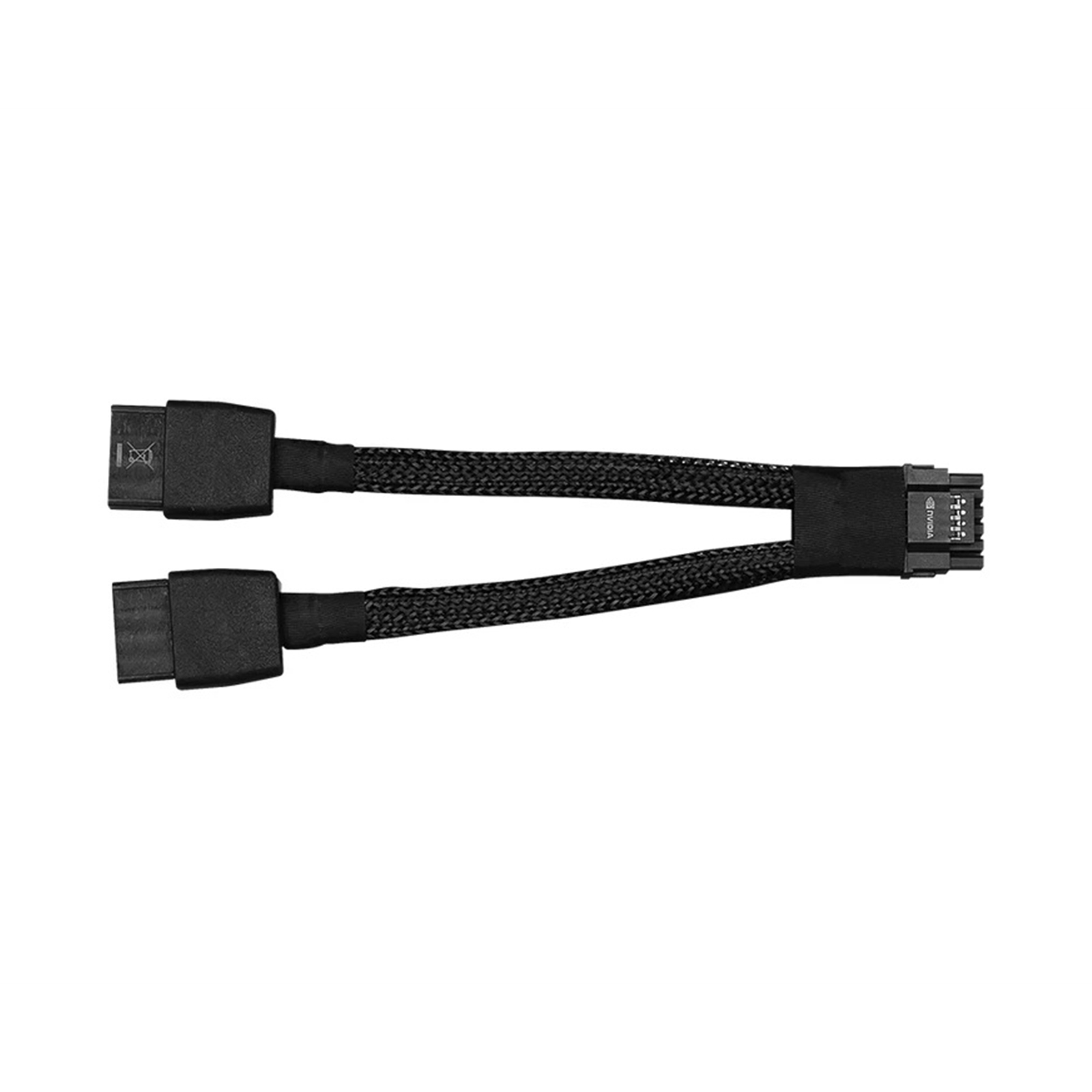 Replacement 12VHPWR 12+4Pin PCIE 5.0 to 3x8Pin (6+2P) Power Cable 10cm Braided