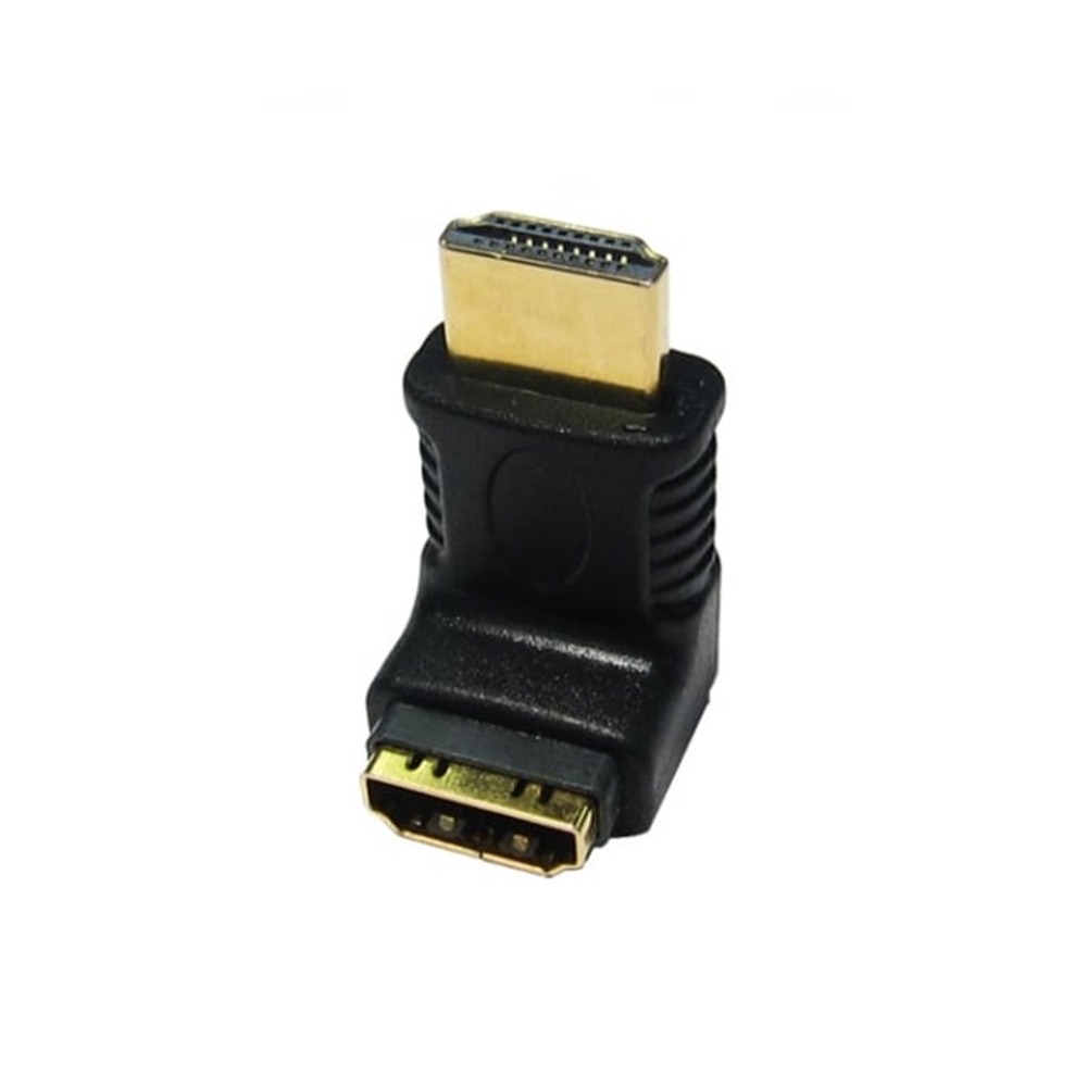 Target HDMI Right Angled Male To Female Adapter, Due To The Position Of The HDMI Port It Can Make 270 On Some Devices