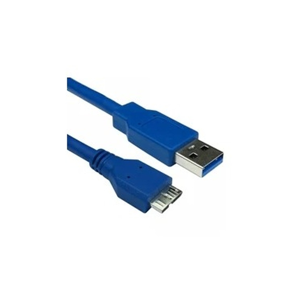 USB 3.0 A (M) to USB 3.0 Micro B (M) 0.75m Blue OEM Data Cable