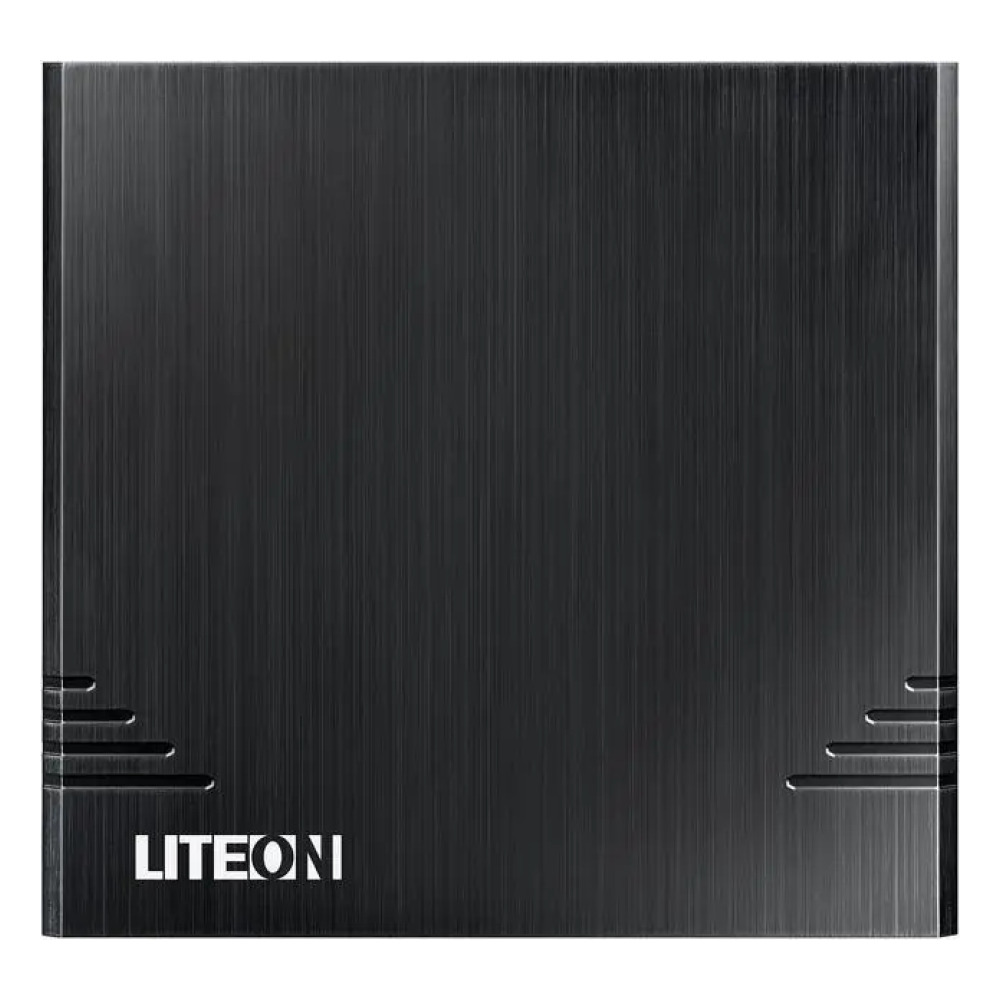 LiteOn eBAU108 Black Ultra Slender USB 2.0 External Optical Drive