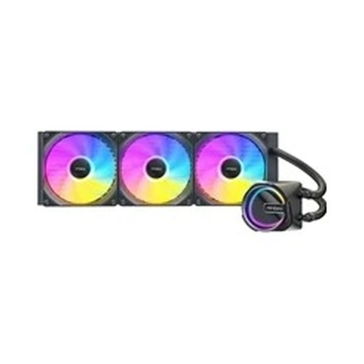 Antec Skeleton 360ARGB Liquid CPU Cooler, Universal Socket, Black, 360mm Radiator, PWM up tp 2000 RPMCooling Fans, Addressable RGB LED Lighting