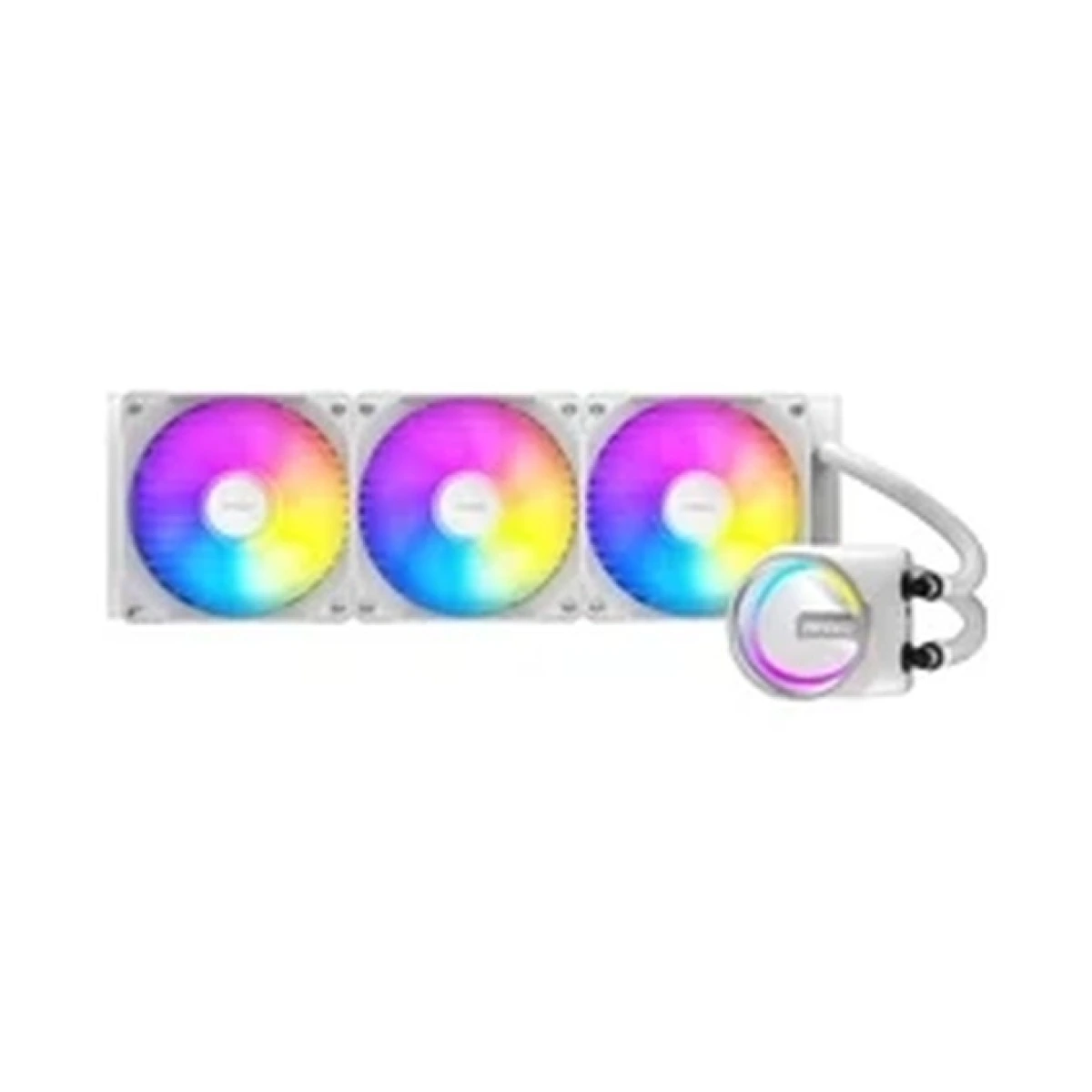 Antec Skeleton 360ARGB Liquid CPU Cooler, Universal Socket, White, 360mm Radiator, PWM up tp 2000 RPMCooling Fans, Addressable RGB LED Lighting