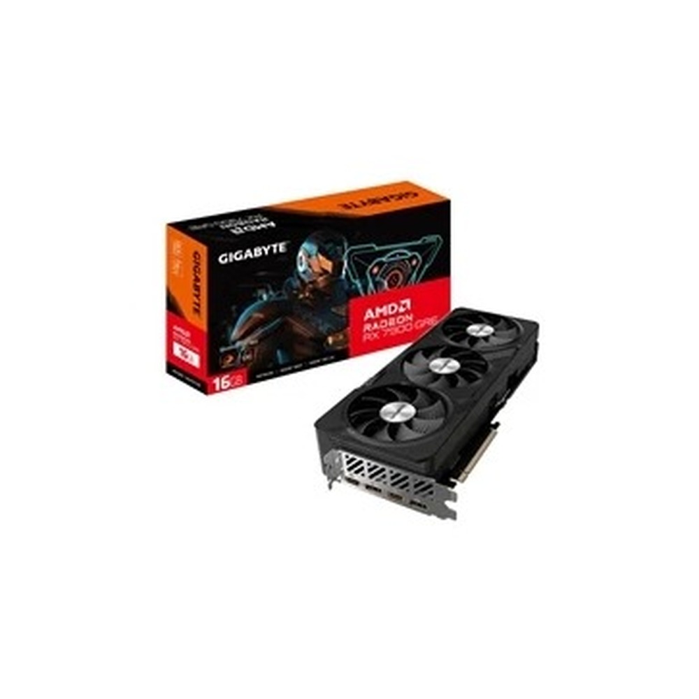 Gigabyte AMD Radeon RX 9070 GAMING OC 16GB GDDR6 Graphics Card, 3584 Streams, 2700 MHz Core Clock, Triple Fan, RGB, 2x DisplayPorts / 2x HDMI Port