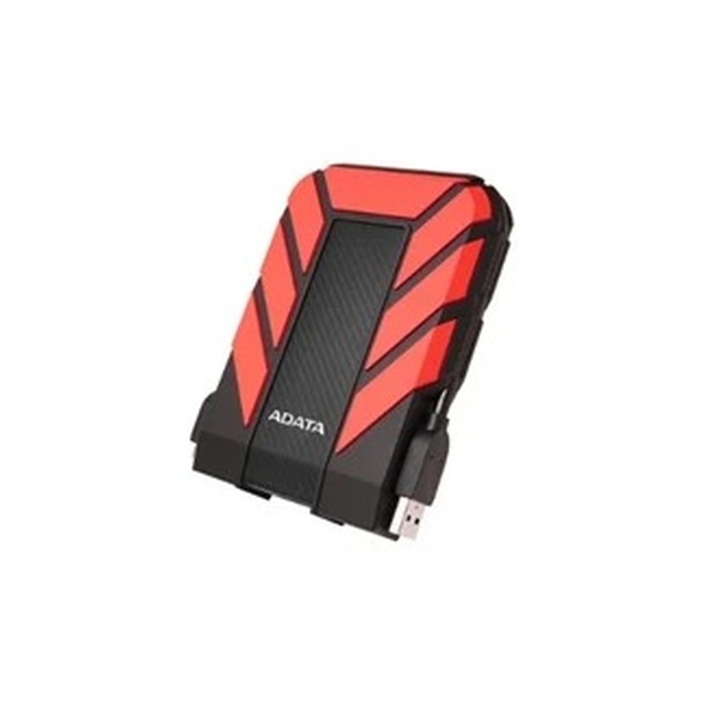 Adata HD710 Pro Durable 2TB USB 3.1 Portable External Hard Drive IP68 Waterproof, Shockproof, Dustproof, Red