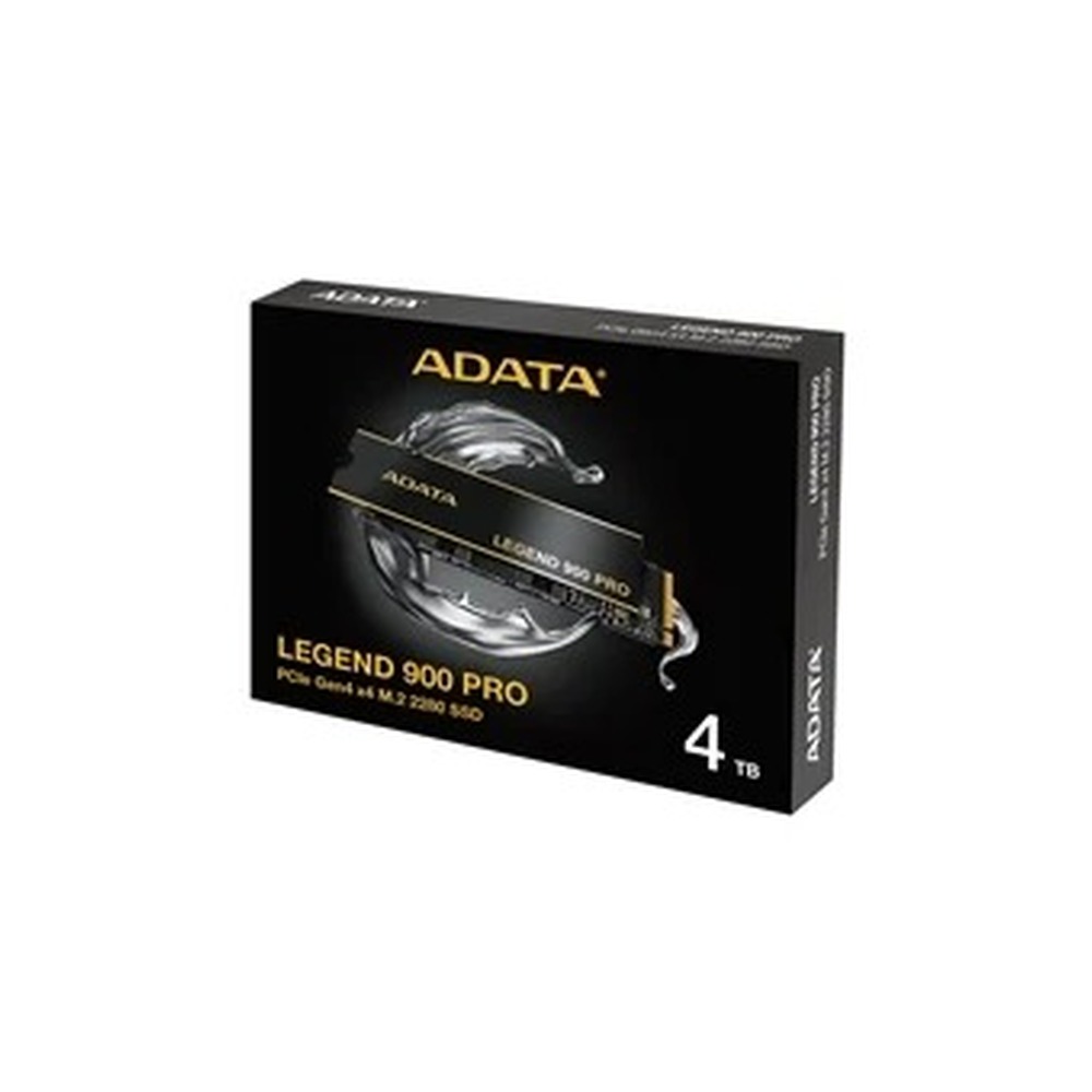 Adata Legend (SLEG-900P-4TCS) 900 PRO PCIe Gen4 x4 M.2 2280 Solid State Drive,  R/W speed up to 7,400/6,500 MB/s, 5-year limited warranty