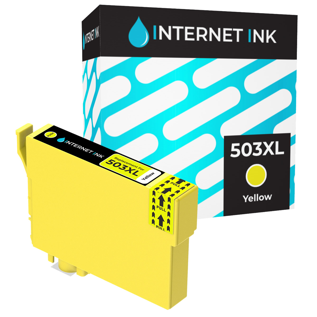 InkLab 503XL Epson Compatible Yellow Replacement Ink