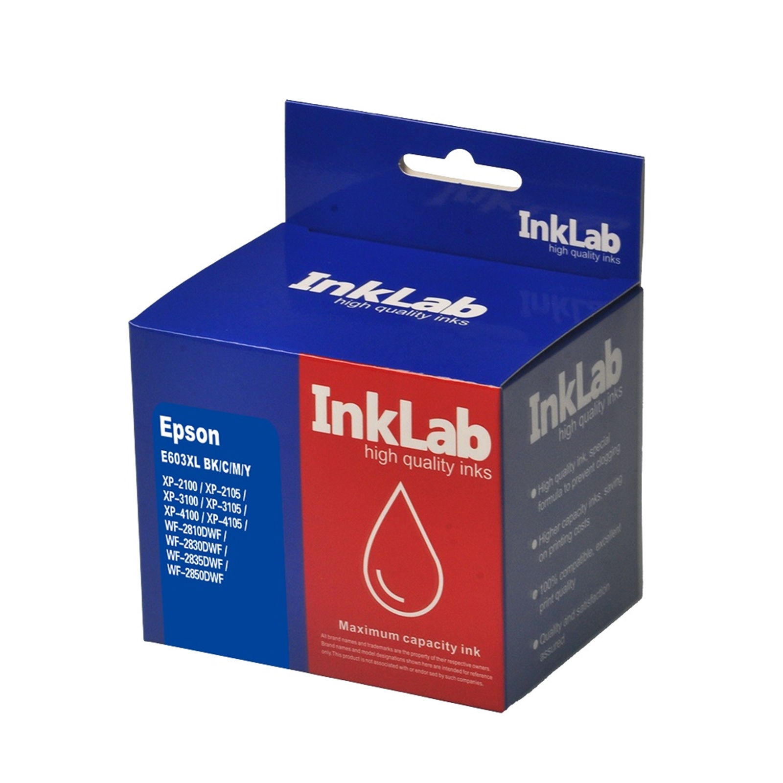 InkLab 603XL Epson Compatible Yellow Replacement Ink