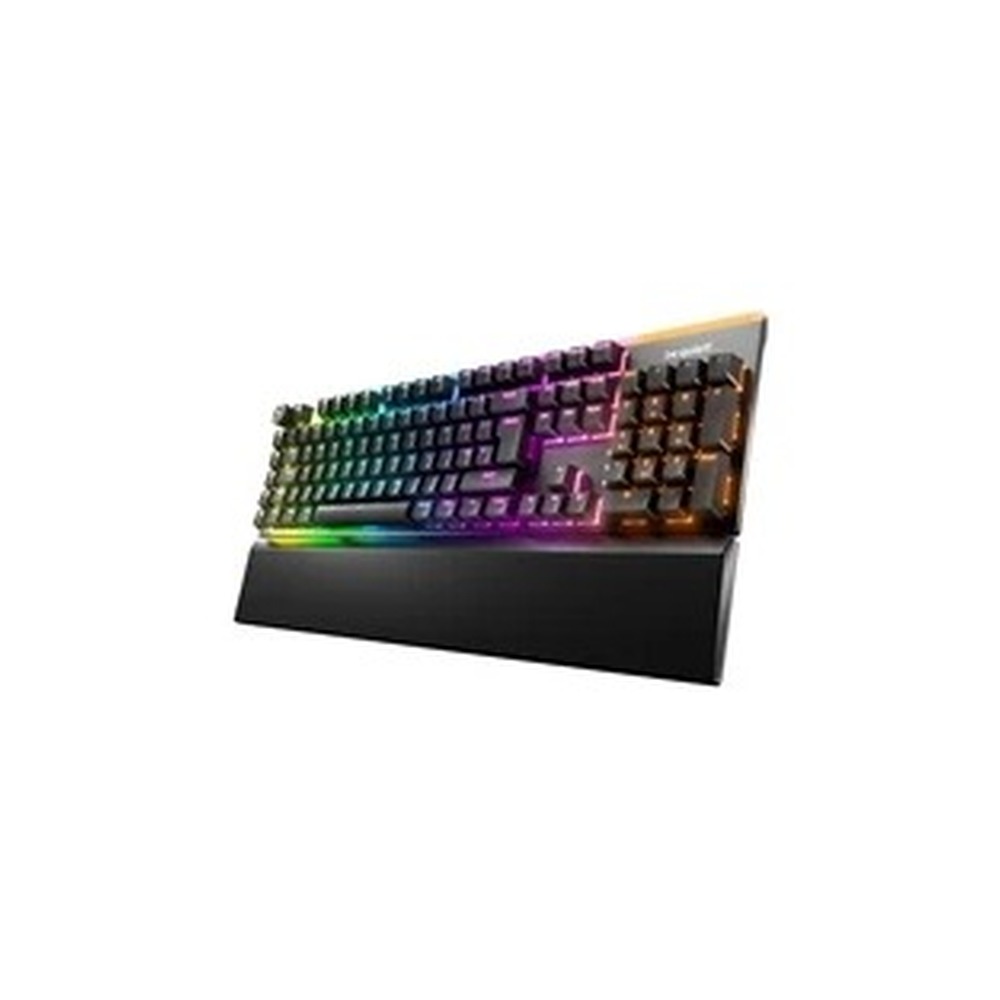 Be Quiet! Light Mount Silent Linear ARGB Mechanical Keyboard, 3D Media Wheel, 5 Macro Keys, silent keystrokes, hot-swappable 5-pin MX-style switch socket