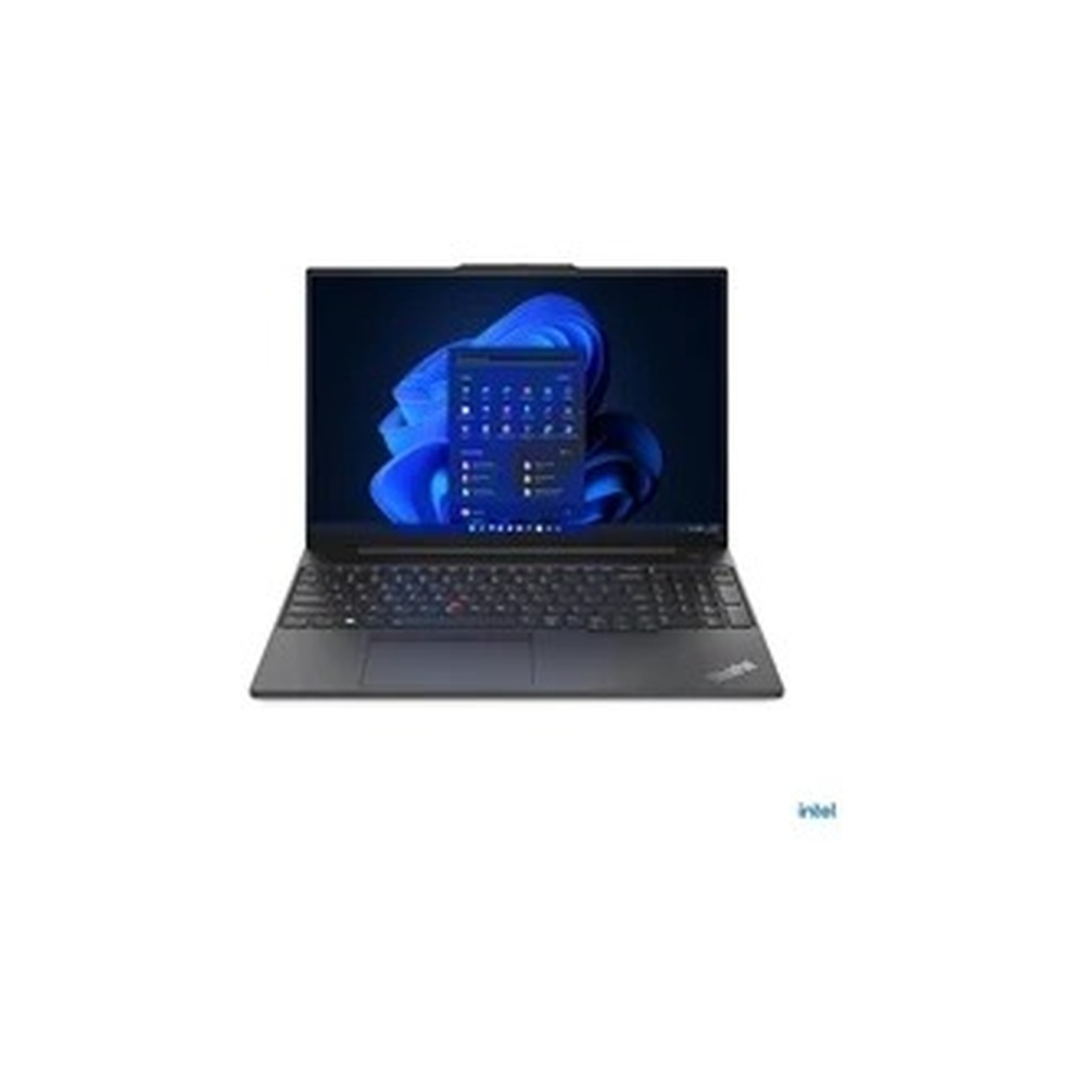 Lenovo ThinkPad E16 Laptop, 16 Inch WUXGA 1920x1200, Intel Core i3-1315U Processor, 8GB RAM, 256GB SSD, Intel UHD Graphics Graphics, Windows 11 Pro
