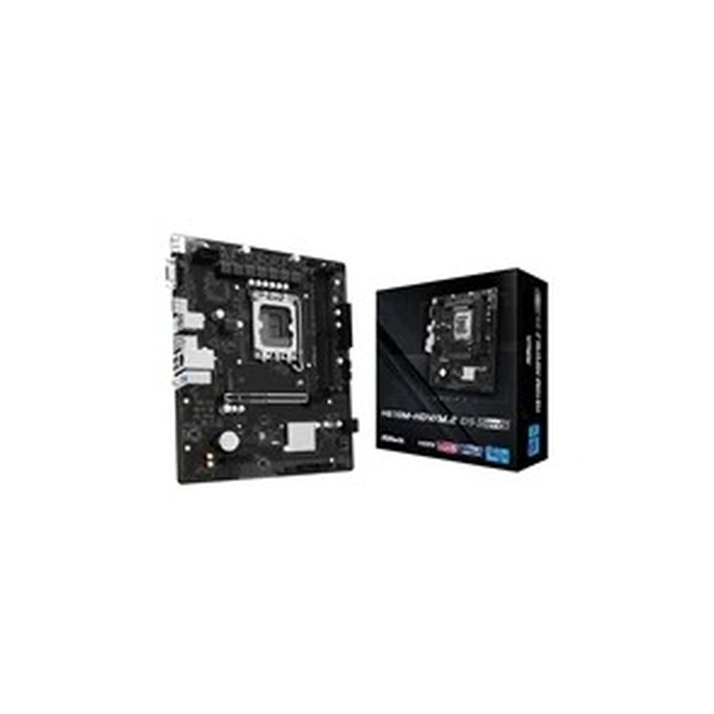ASRock H610M-HDV/M.2 D5 Gen5 Intel 1700 Socket Motherboard, Micro-ATX, 2x DDR5 Slots, 1x M.2 Socket, GbE LAN, 1x D-Sub / 1x DisplayPort / 1x HDMI Port
