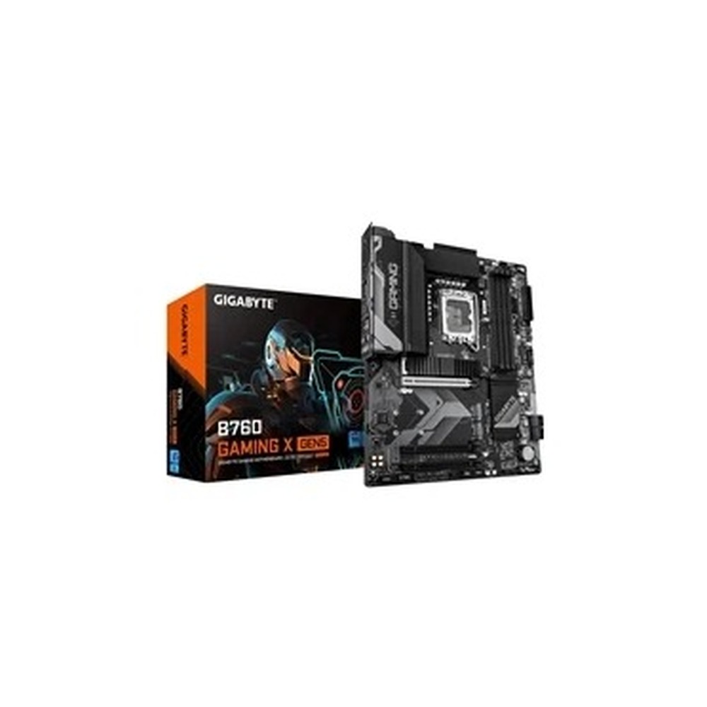 Gigabyte B760 GAMING X GEN5 Intel 1700 Socket Motherboard, ATX, 4x DDR5 Slots, 3x M.2 Socket, 2.5GbE LAN, 1x HDMI Port / 1x DisplayPort