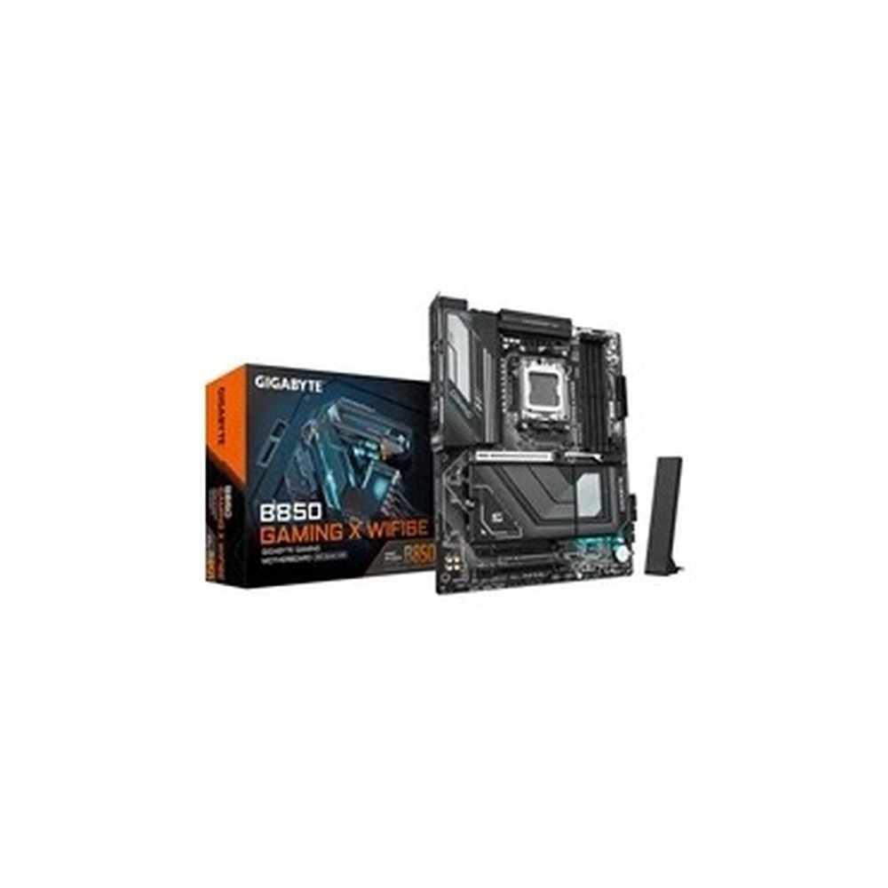 Gigabyte B850 GAMING X WIFI6E AMD AM5 Socket Motherboard, ATX, 4x DDR5 Slots, 3x M.2 Sockets, Fitted I/O Shield, 2.5GbE LAN, Wi-Fi 6E, 1x DisplayPort / 1x HDMI Porta