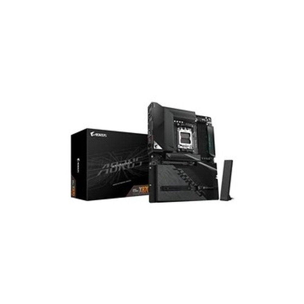 Gigabyte X870 AORUS STEALTH AMD AM5 Socket Motherboard, ATX, 4x DDR5 Slots, 4x M.2 Socket, 5GbE LAN, Wi-Fi 7, 1x HDMI Port / 2x USB-C (USB4)