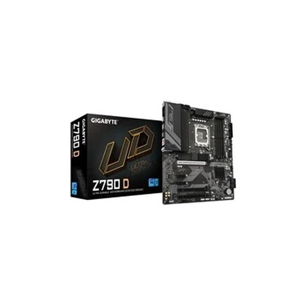 Gigabyte Z790 D Ultra Durable Intel 1700 Socket Motherboard, ATX, 4x DDR5 Slots, 3x M.2 Sockets, 2.5GbE LAN, 1x DisplayPort / 1x HDMI Port
