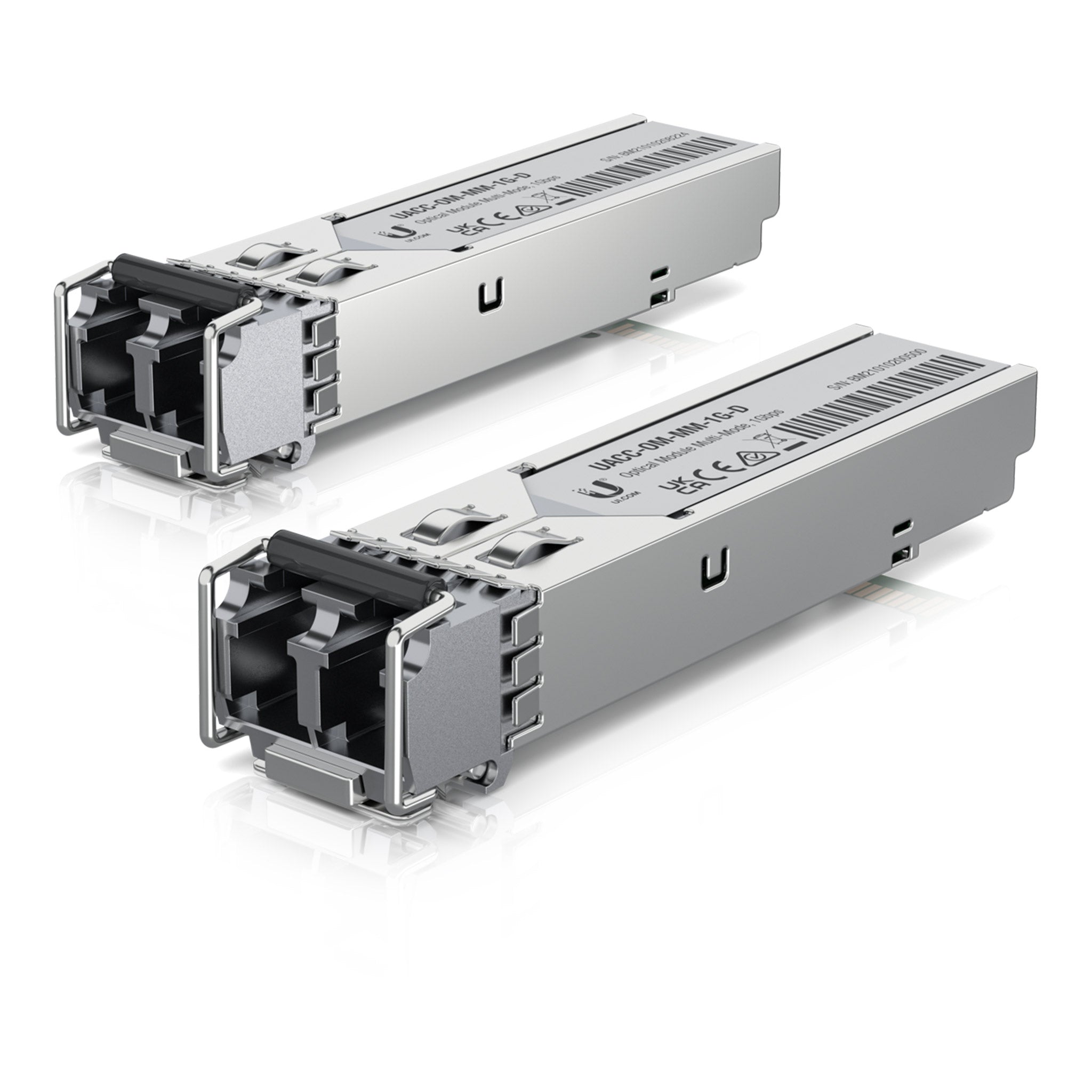 Ubiquiti UACC-OM-MM-1G-D-2 (2-Pack) 1G Multi-Mode Optical SFP Module