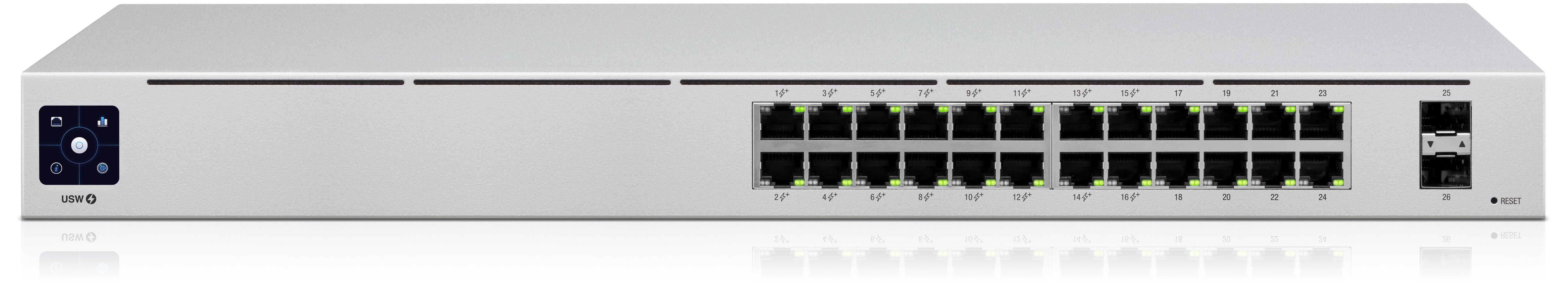 Ubiquiti USW-24-POE UniFi Gen2 24 Port Gigabit Network Switch with 16 PoE+ Ports