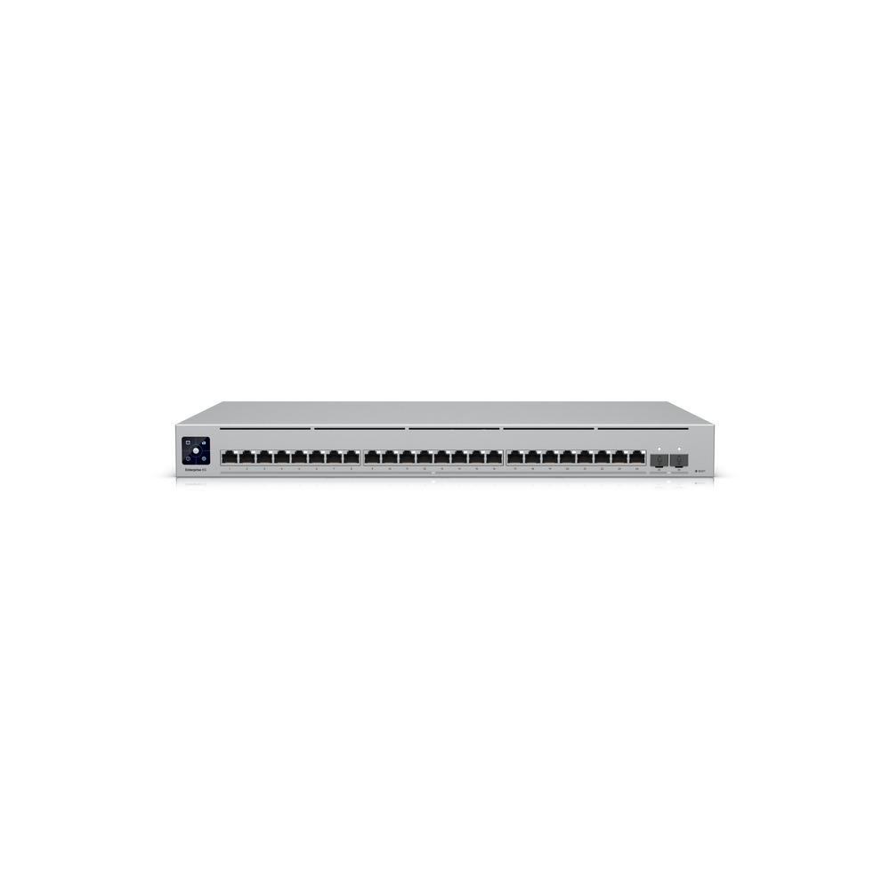 Ubiquiti USW-EnterpriseXG-24-UK UniFi High Capacity Network Switch with 24 x 10GbE ports and 2 x 25Gb SFP28 uplink ports